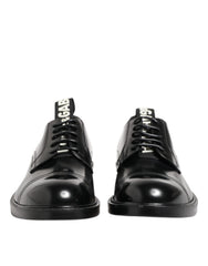 Black Leather Dress Lace Up Men Formal Shoes Calf