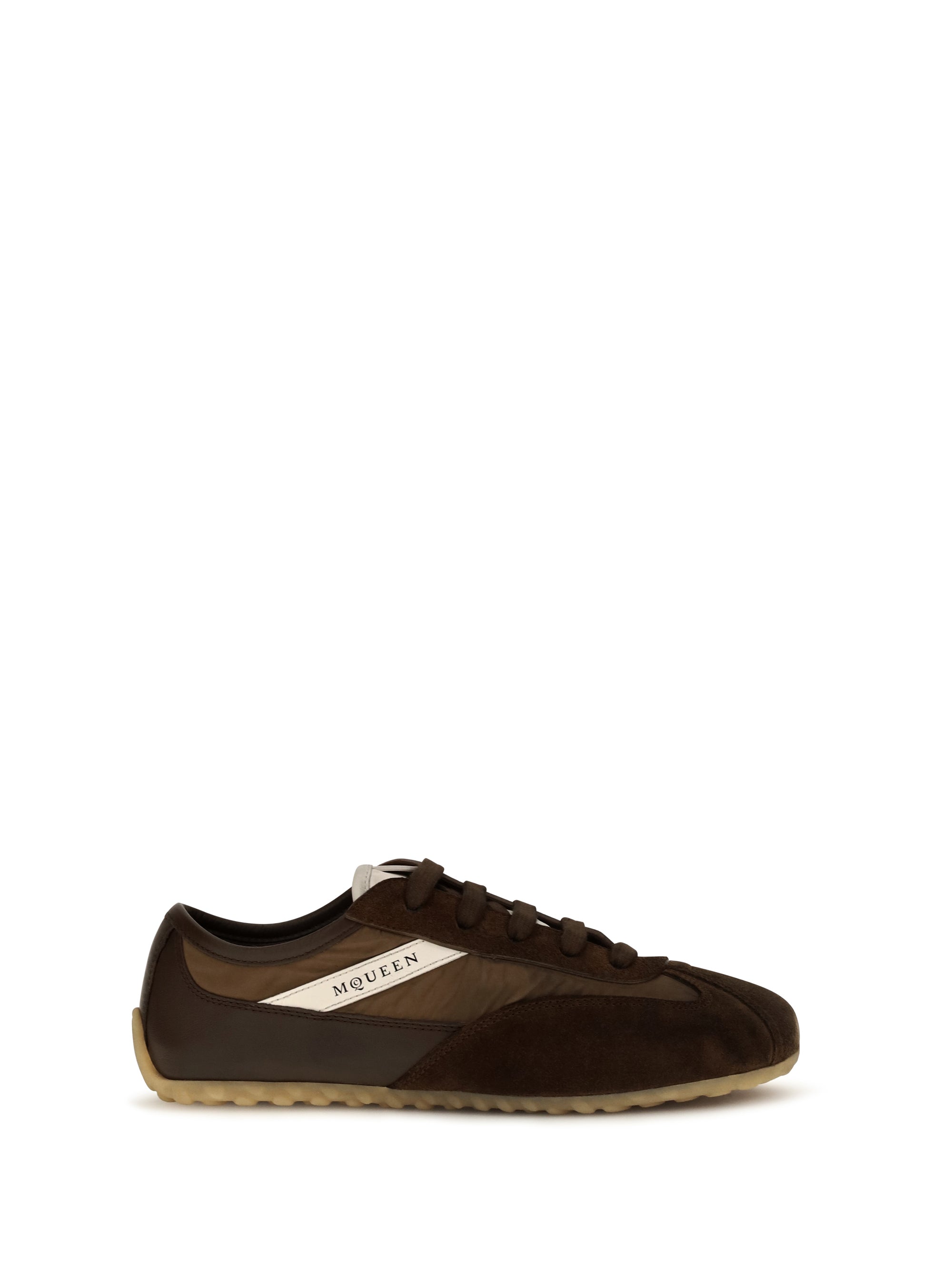 Alexander McQueen Boxe Sneakers — Brown