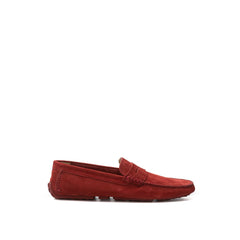 Men's Bordeaux Leather Moccassin Shoe