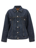 Balenciaga Hourglass Jacket — Indigo