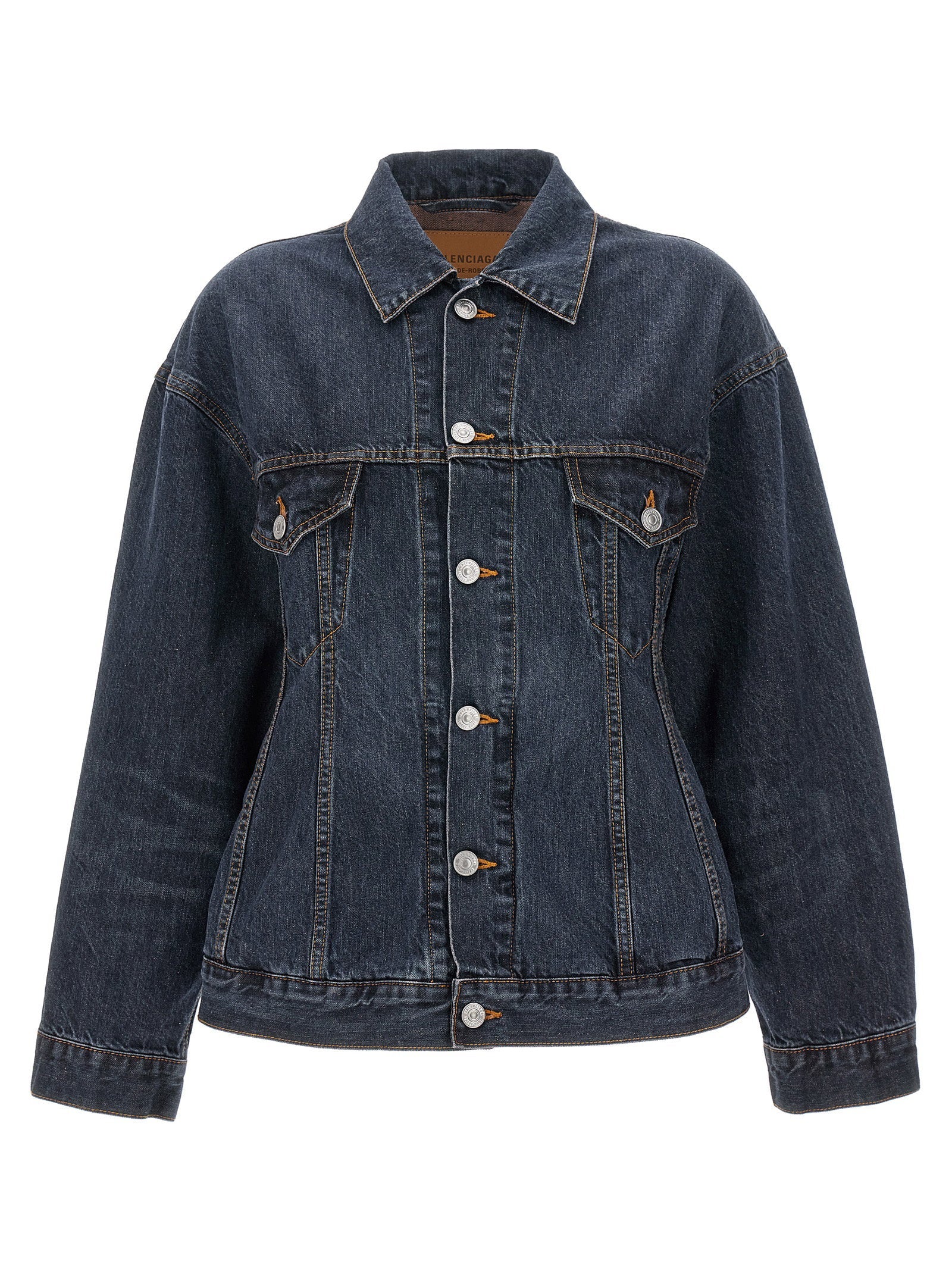 Balenciaga Hourglass Jacket — Indigo