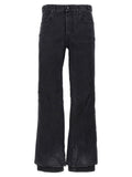 Balenciaga Waterproof Stretch Denim Jeans — Black