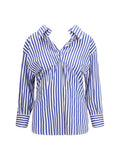 Givenchy Open Shirt — Blue