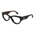 Gucci GG1665O001 Cat-Eye Acetate Eyeglasses — Black