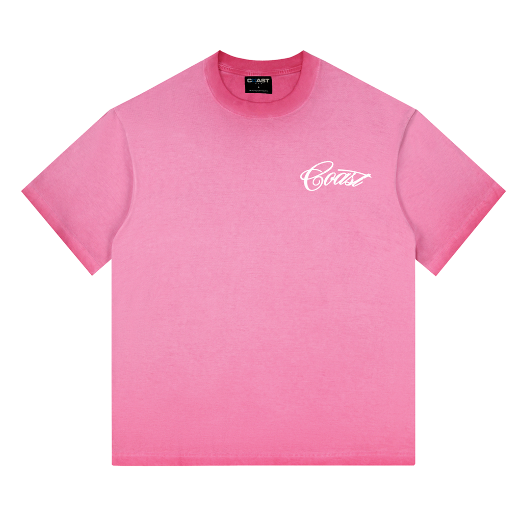 Pink Sunset Bloom T-shirt