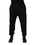 Men's Cotton Drawstring Jogger Black