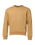 Men's Cotton Logo-Embossed Sweatshirt Yellow Sweatshirts