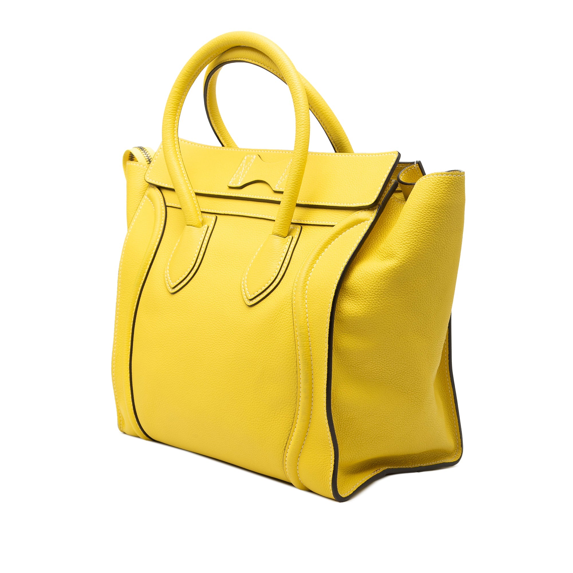 Mini Calfskin Luggage Tote