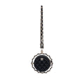 CC Quilted Lambskin Round Chain Around Clutch With Chain