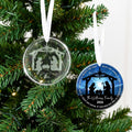 Personalizado Creemos Natividad acrílico ornamento de cerámica 2026 Natividad Decoración religiosa de Acción de Gracias Regalo para los cristianos