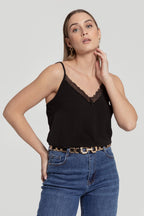 TOP  ENCAJE