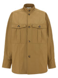 Saint Laurent Saharienne Shirt — Camel