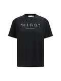 Off-White Kiss Quote T-shirt — Black