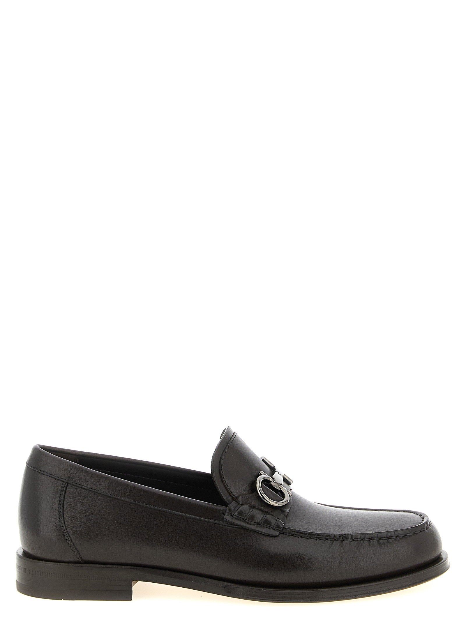 Ferragamo Teatro Loafer — Black