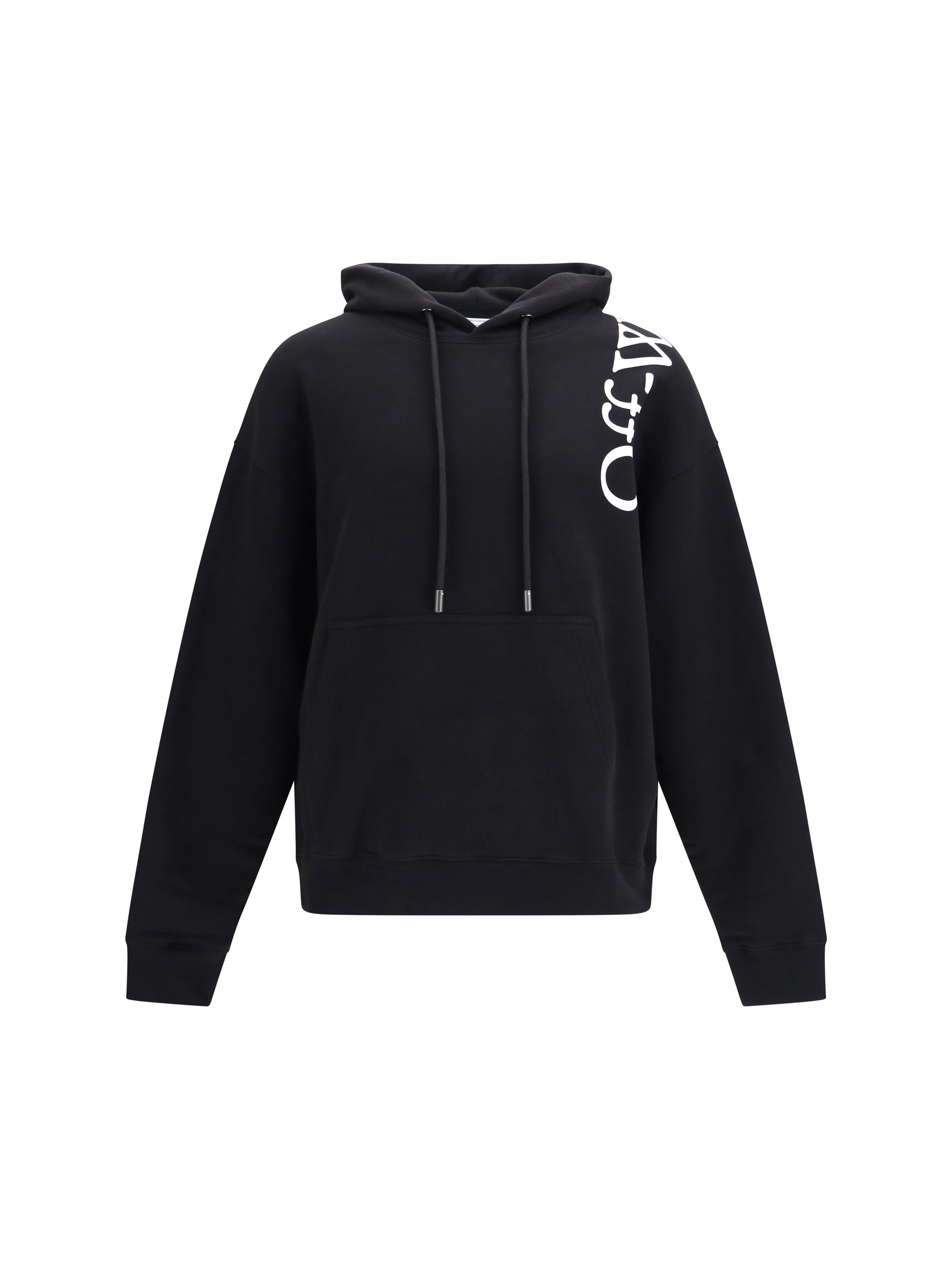 Off-White Vertical Bookish Skate Hoodie — Black