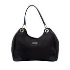 Guccissima Trimmed Canvas Colbert Shoulder Bag