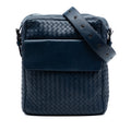 Nappa Intrecciato Front Pocket Crossbody