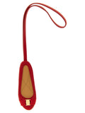 Ferragamo Varina Charm Necklace — Red
