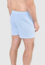 Calzoncillo Bóxer Hombre Algodón Popelín Rayas - Celeste 7912_30
