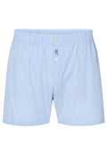 Calzoncillo Bóxer Hombre Algodón Popelín Rayas - Celeste 7912_30