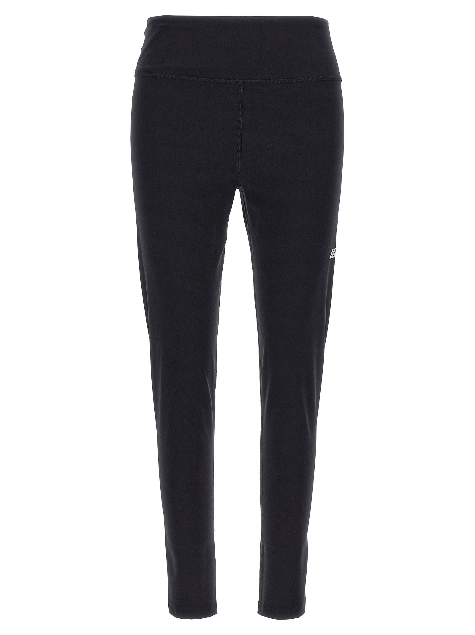 Balenciaga Reflective Logo Leggings — Black