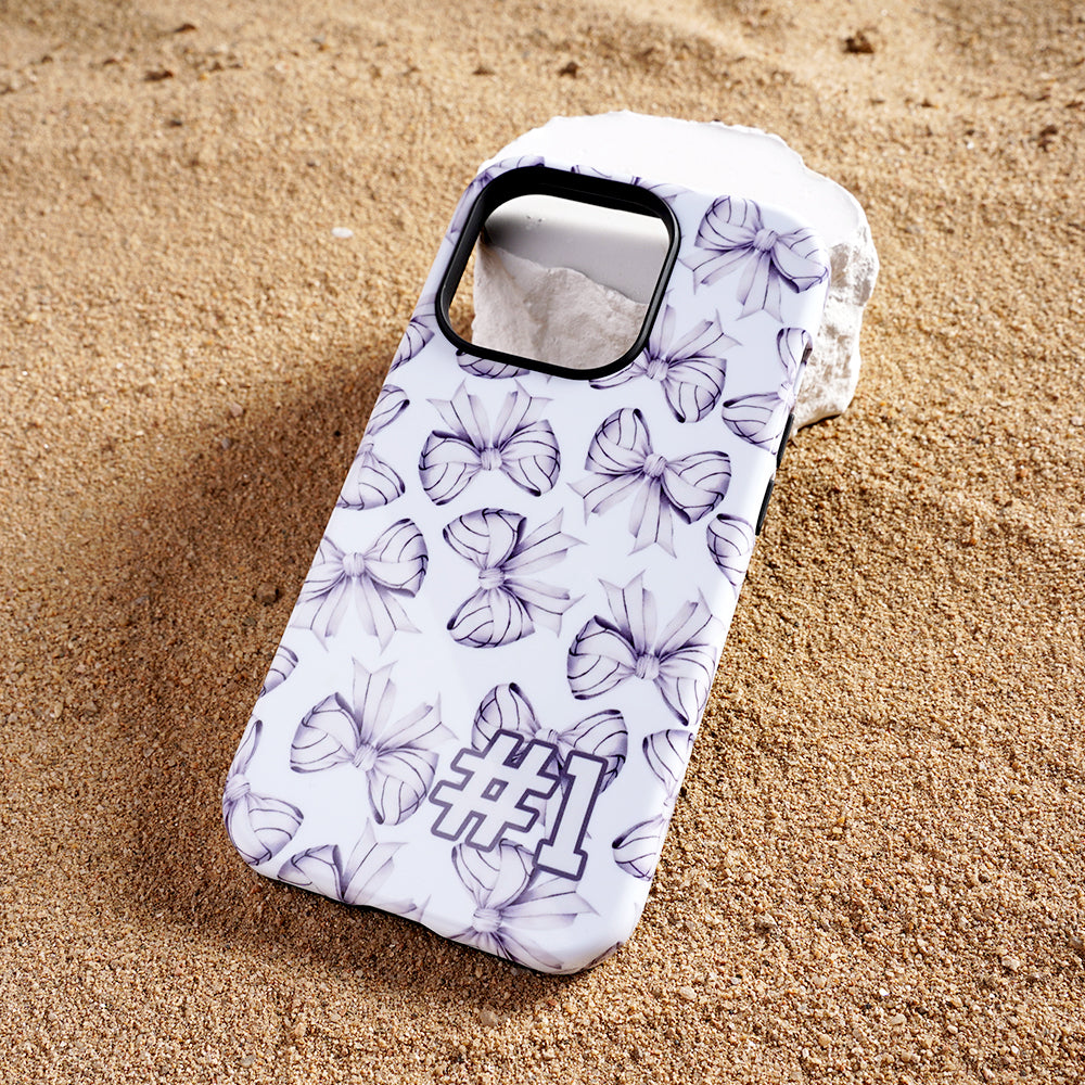 Funda de teléfono personalizada con texto para iPhone Samsung Accesorio de equipo deportivo Regalo de cumpleaños para los amantes de los deportes de pelota