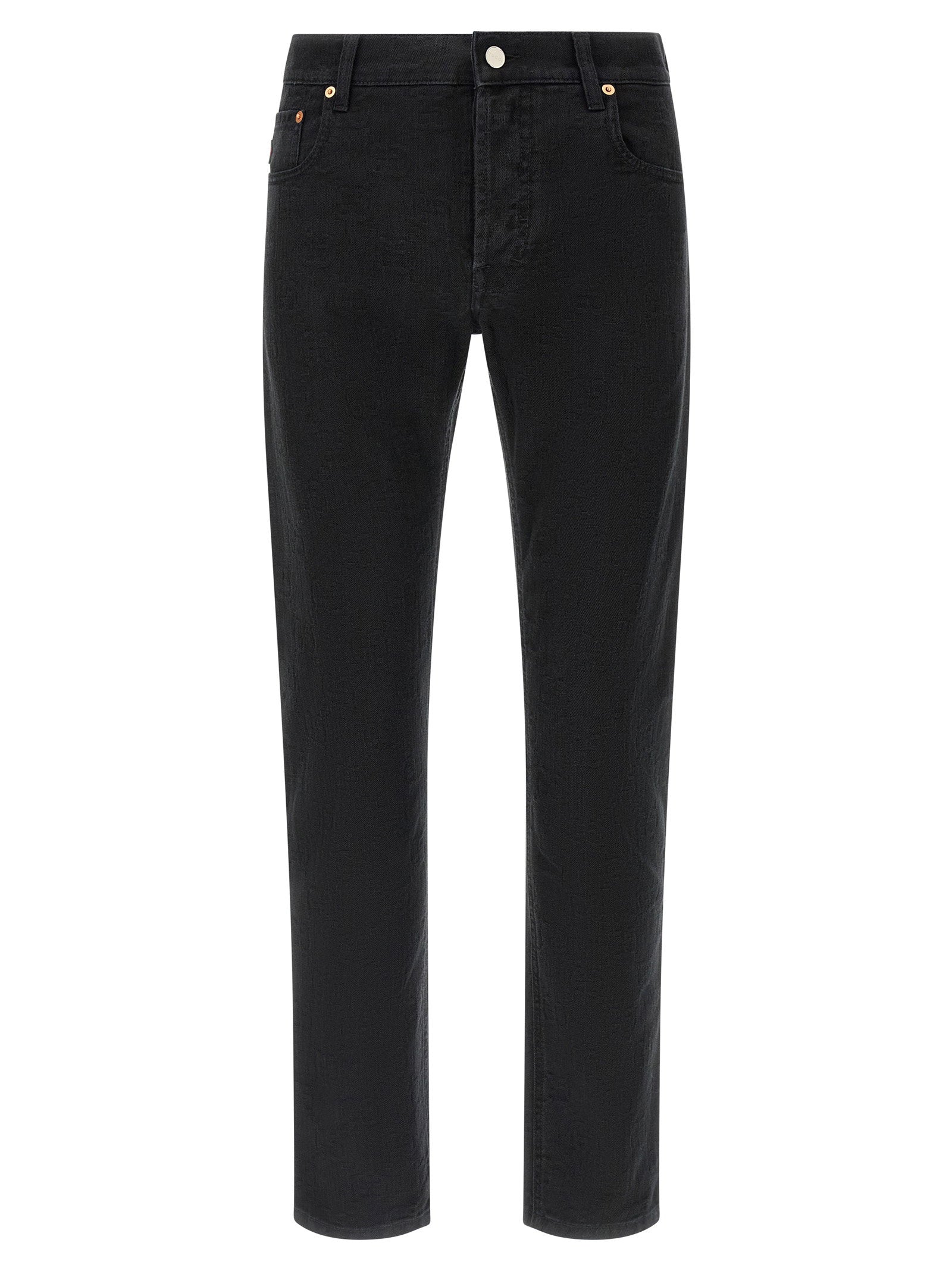Gucci Rosso Ancora Jeans — Negro
