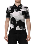 Men's Camouflage Silk-Blend Polo Multicolor Nylon