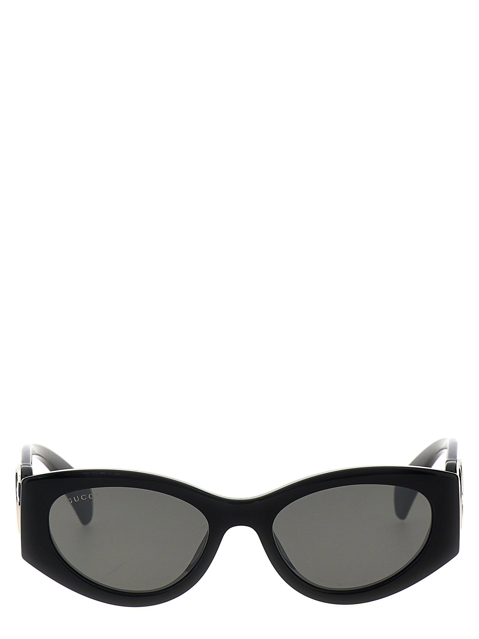 Gucci Cat-Eye Sunglasses — Black
