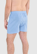 Calzoncillo Bóxer Hombre Algodón Fil_à_Fil Liso - Celeste 7987_30