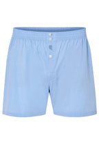 Calzoncillo Bóxer Hombre Algodón Fil_à_Fil Liso - Celeste 7987_30