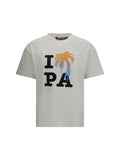 Palm Angels I Love PA Graphic Print T-Shirt — White