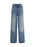 Chloé High-Rise Wide-Leg Jeans — Blue