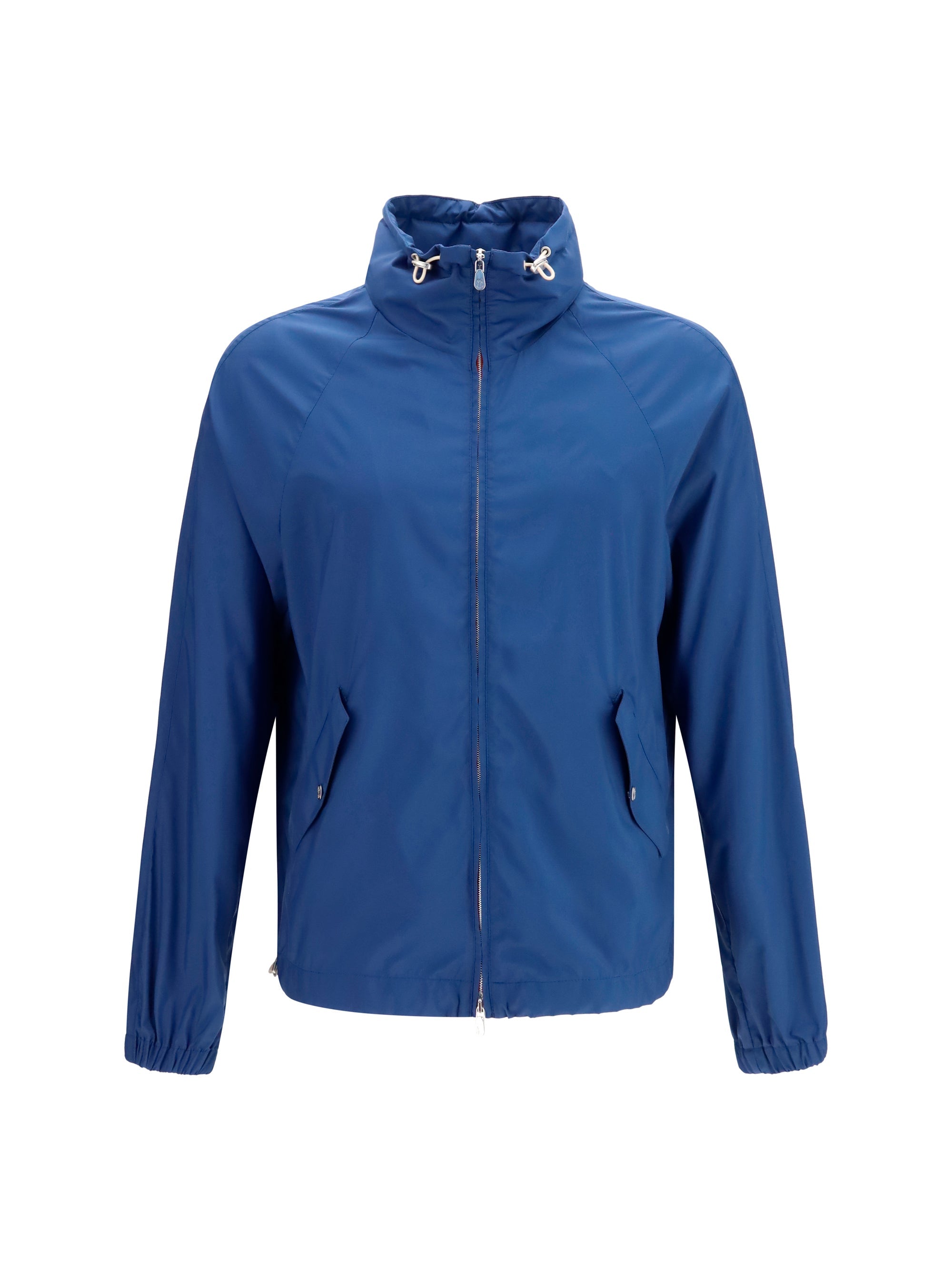 Brunello Cucinelli Lightweight Polyester Jacket — Blue