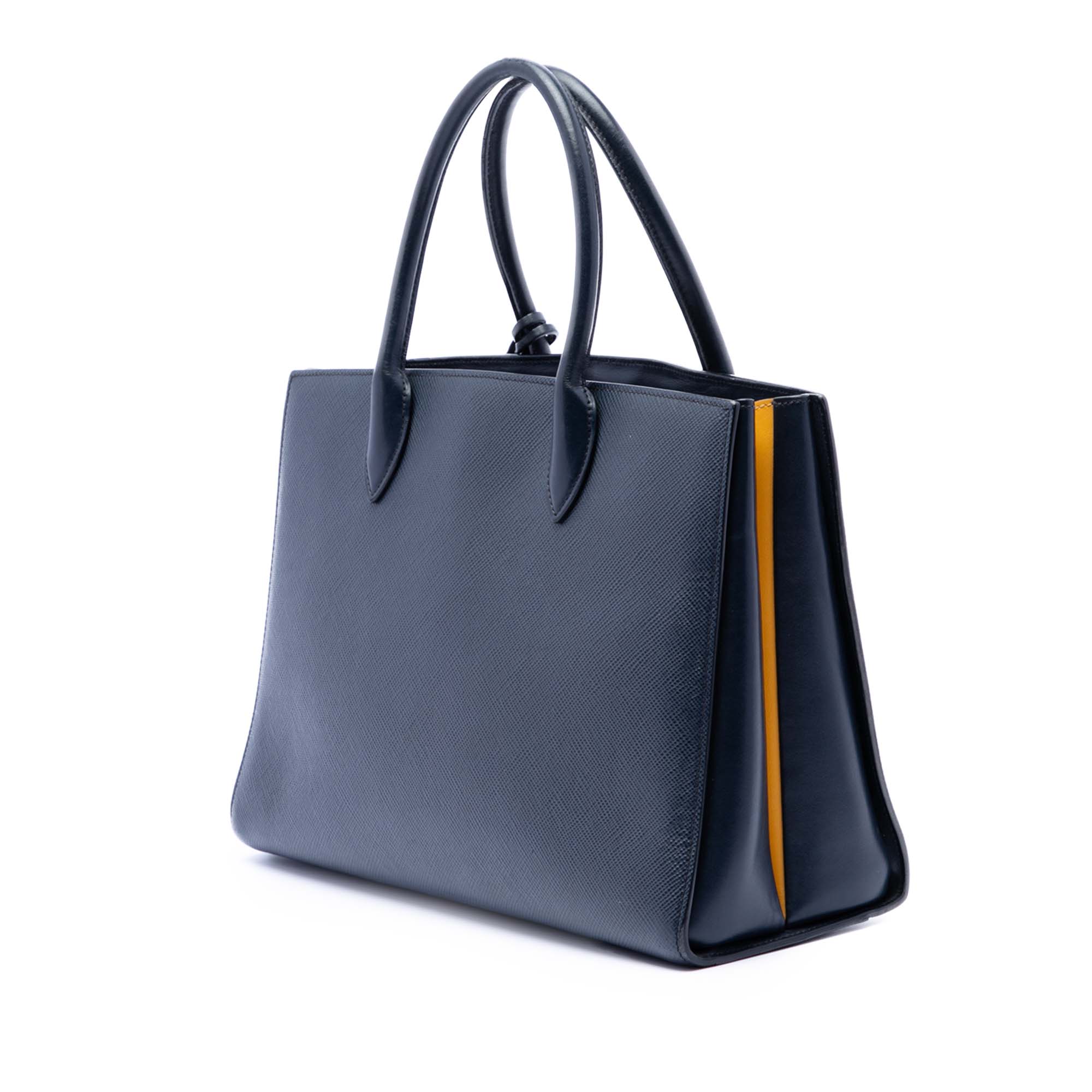 Medium Saffiano Bibliotheque Satchel