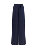 Pantalones Max Mara Volonta — Azul marino