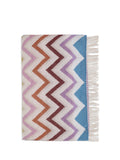 Missoni Wool-Blend Chevron Blanket — Multicolor