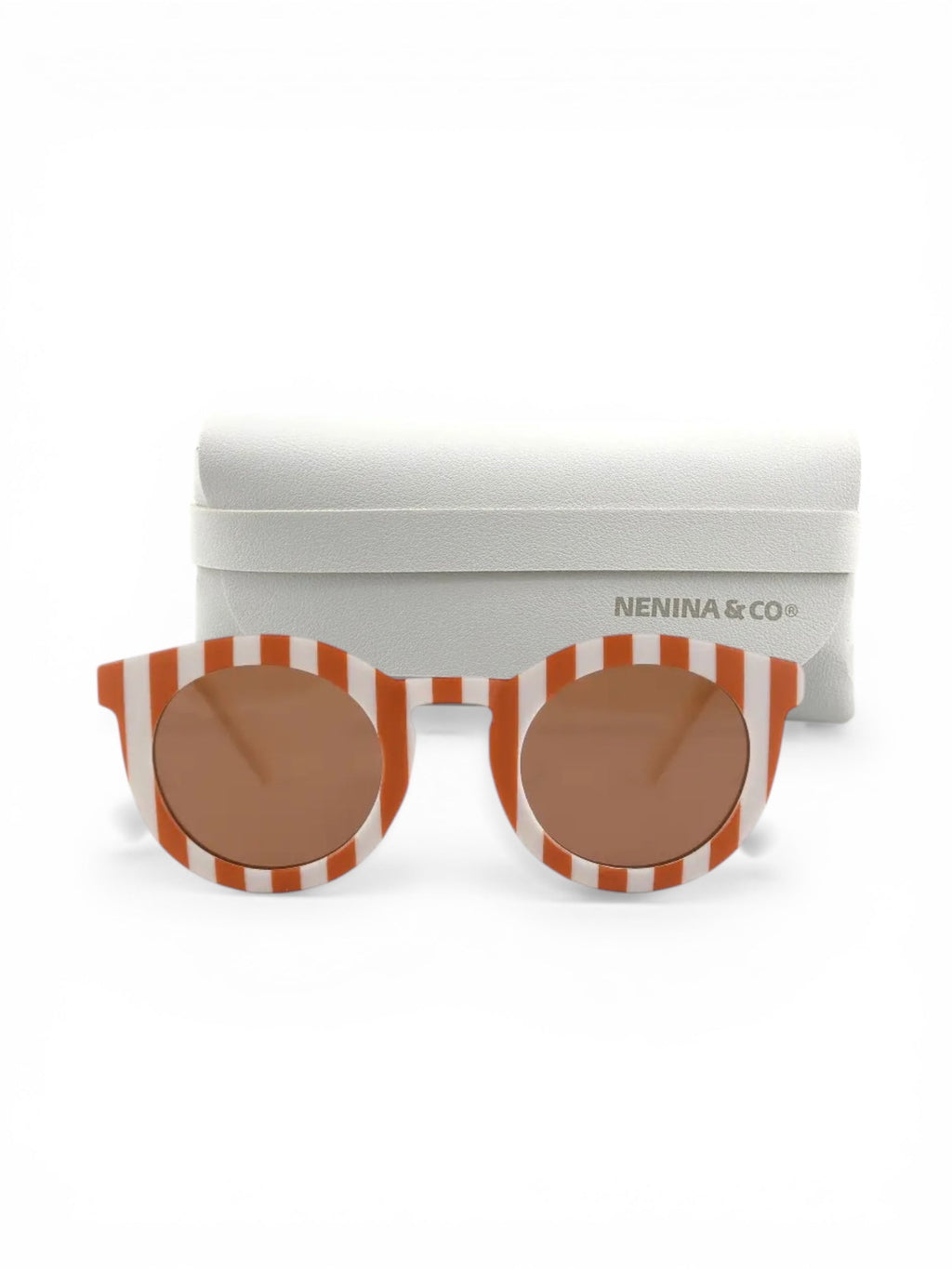 Gafas de sol infantil White Cat eyes Polarized Sostenibles Nenina & Co
