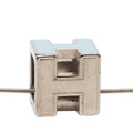 Palladium Plated Lacquered Cage D H Pendant Necklace