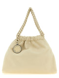 Stella Mccartney Falabella Mini Shoulder Bag — Beige