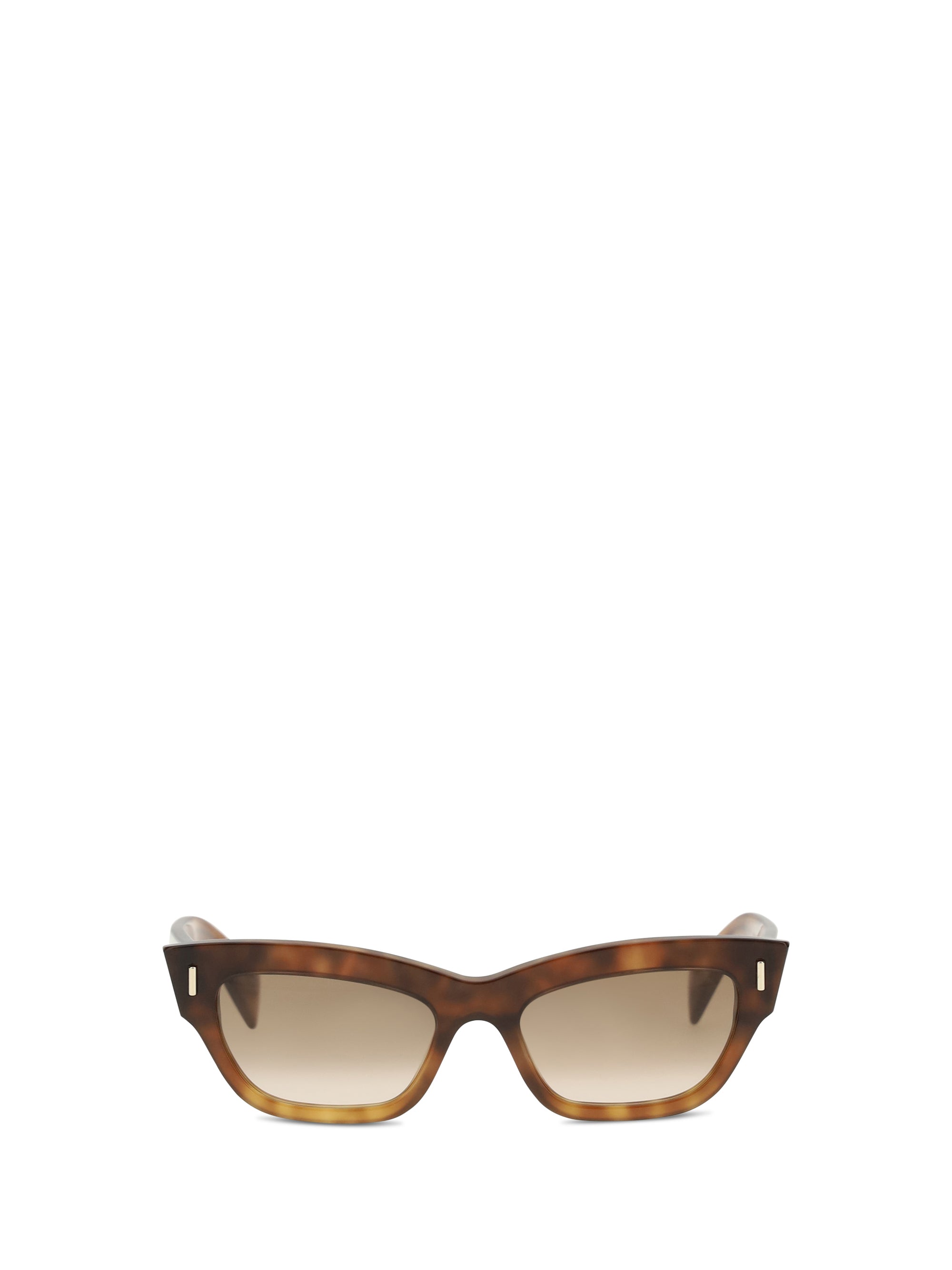Alexander McQueen 872845J0749 Cat-Eye Acetate Sunglasses — Brown