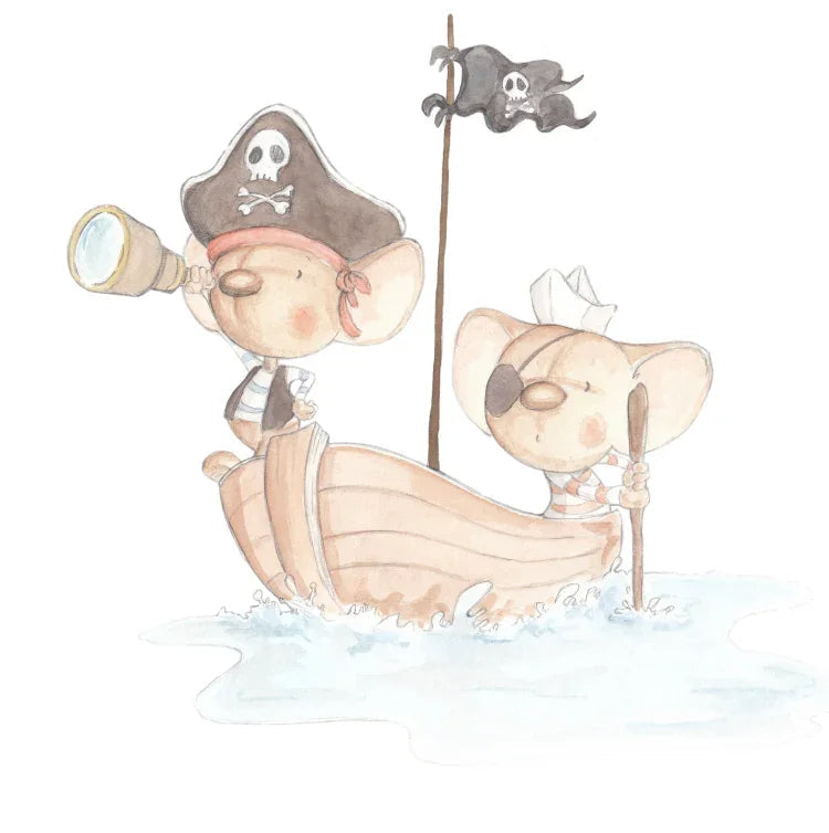 Vinilo Decorativo Infantil PIRATAS