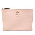 Leather Blind For Love Clutch