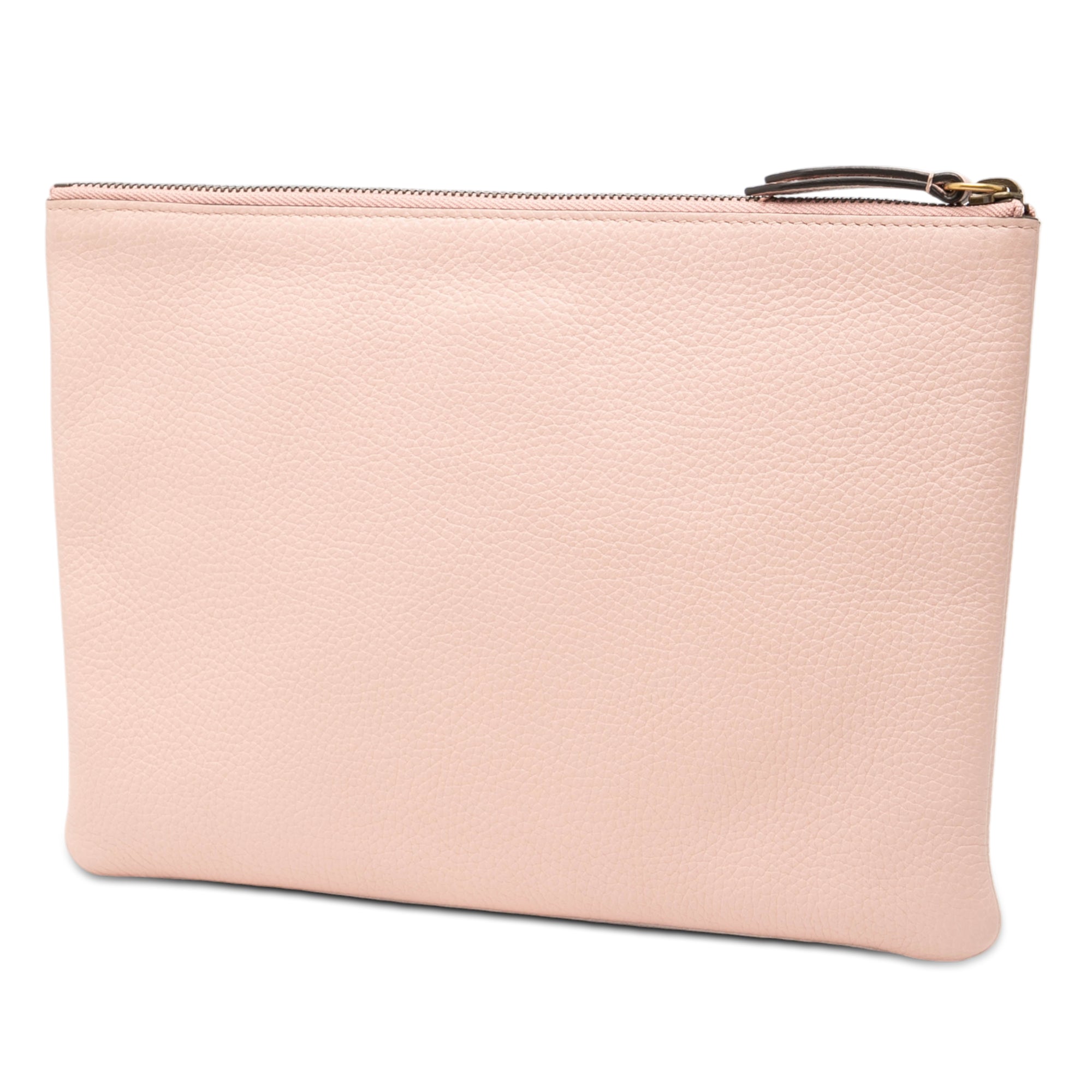 Leather Blind For Love Clutch