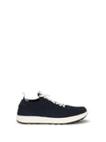 Kiton Stretch Knit Sneaker — Navy