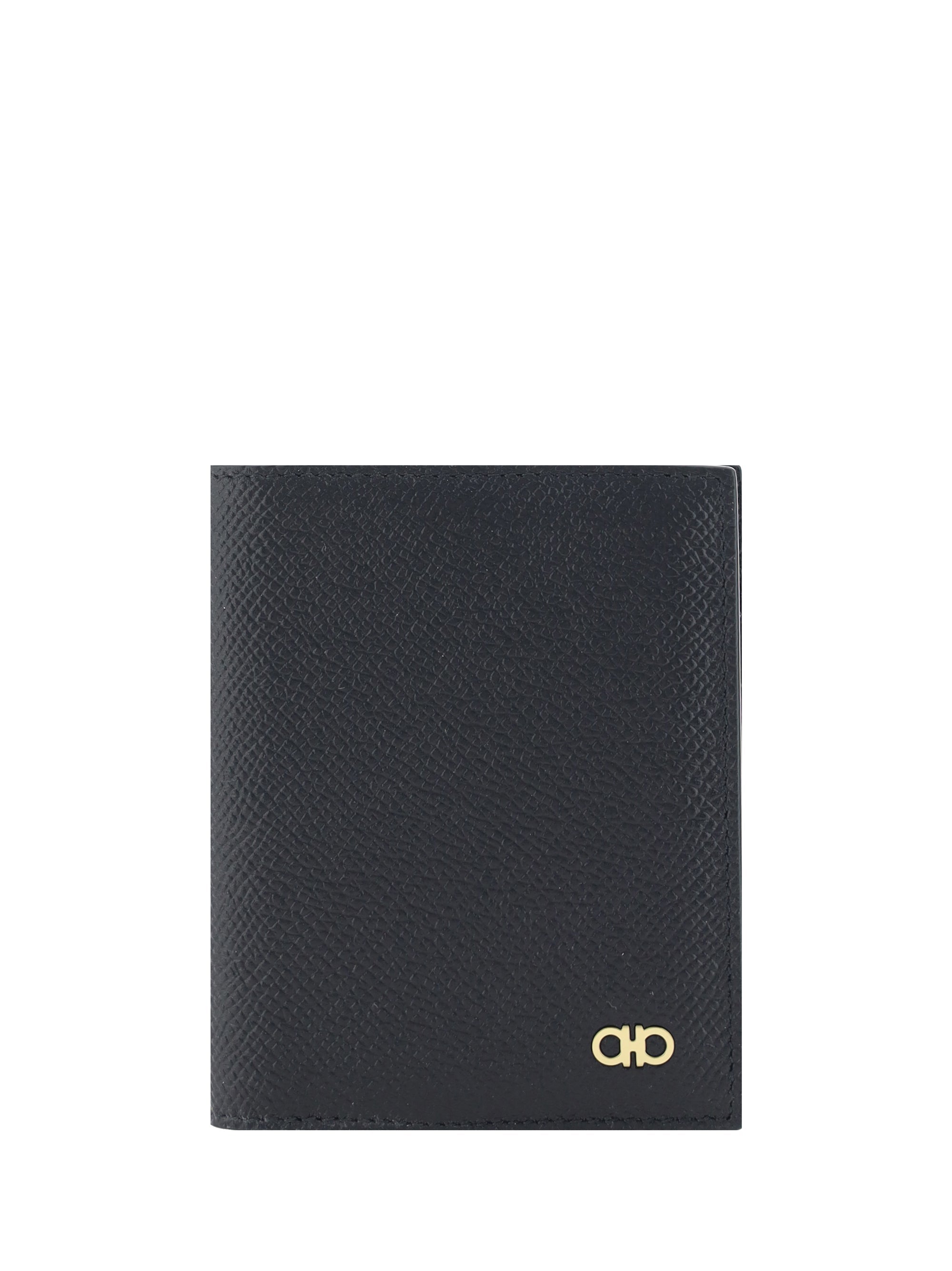 Ferragamo Revival Card Holder — Black
