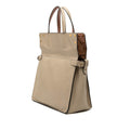 Vitello Grace and Suede Flip Satchel