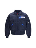 Gr10k Flight Nylon Bomber Jacket — Navy