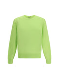 Tom Ford Cotton Crew-Neck Sweater — Green