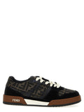 Zapatilla Fendi Match - Negro